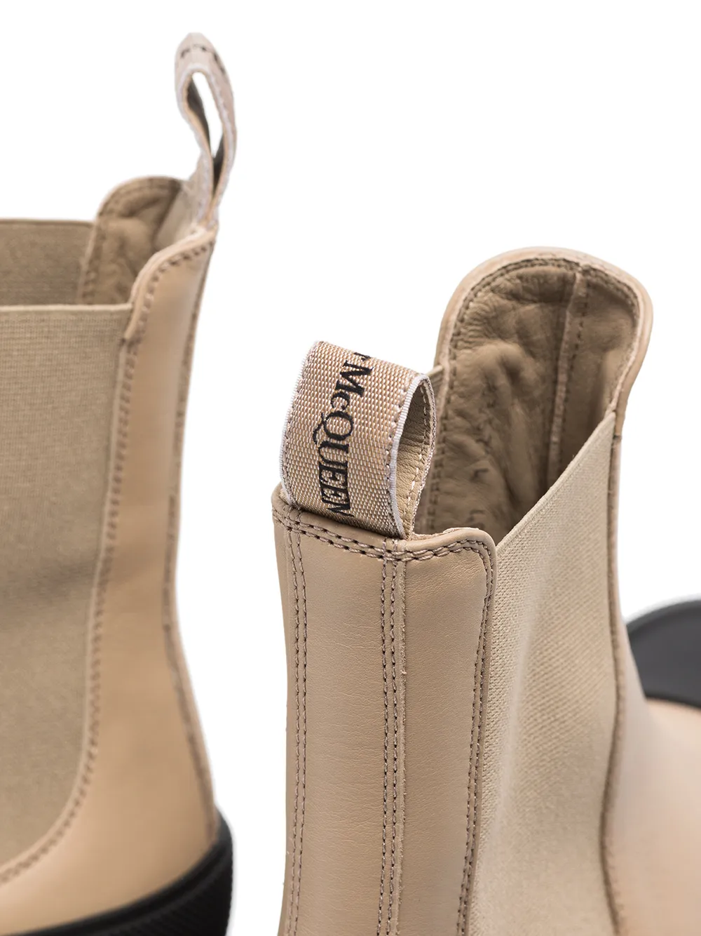 фото Alexander mcqueen ботинки челси tread slick