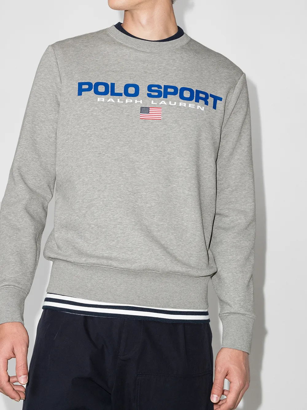 фото Polo ralph lauren толстовка с круглым вырезом и логотипом