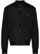 Image 1 of Dolce & Gabbana logo-patch bomber jacket