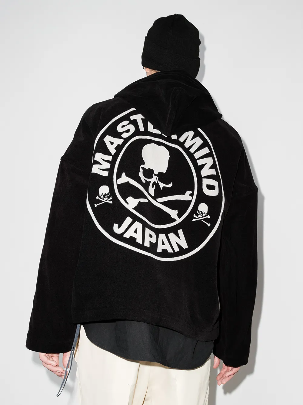 фото Mastermind japan худи на молнии с логотипом