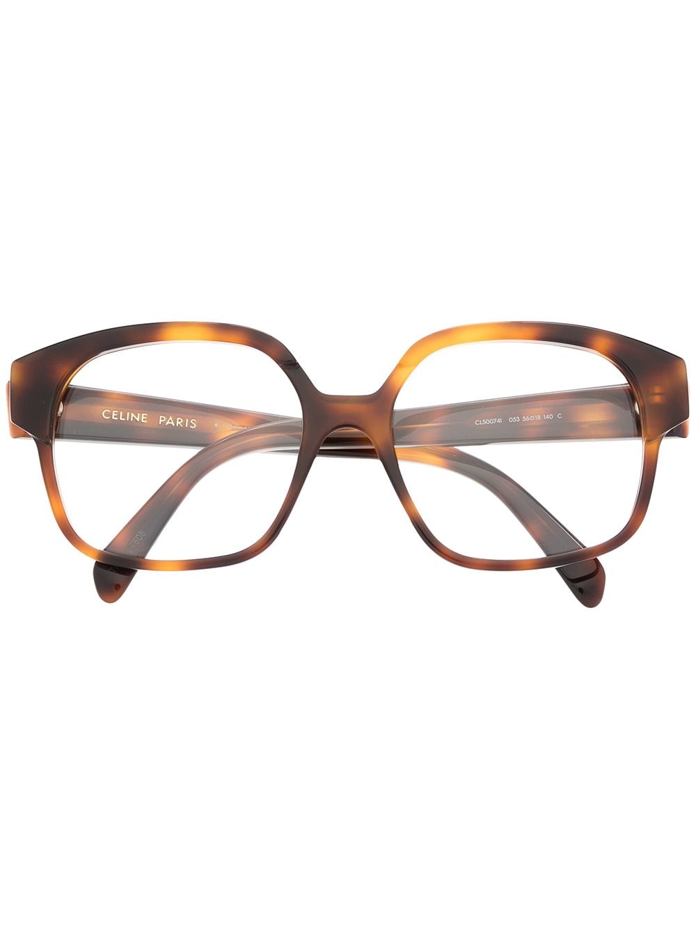 фото Celine eyewear очки в оправе черепаховой расцветки
