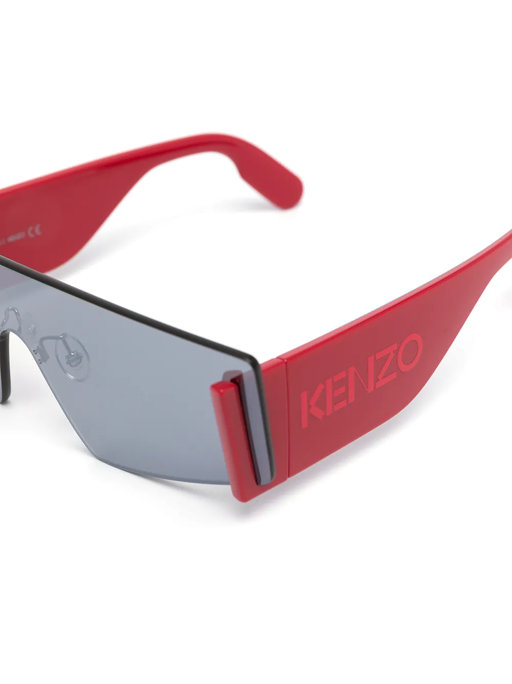 фото Kenzo солнцезащитные очки в безободковой оправе