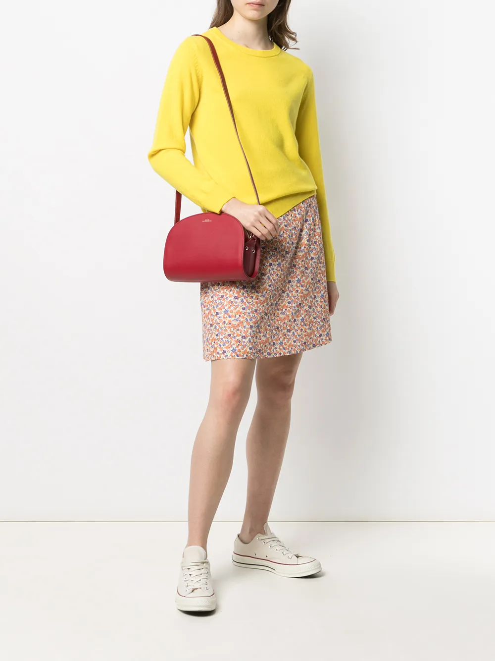 фото A.p.c. мини-сумка demi-lune
