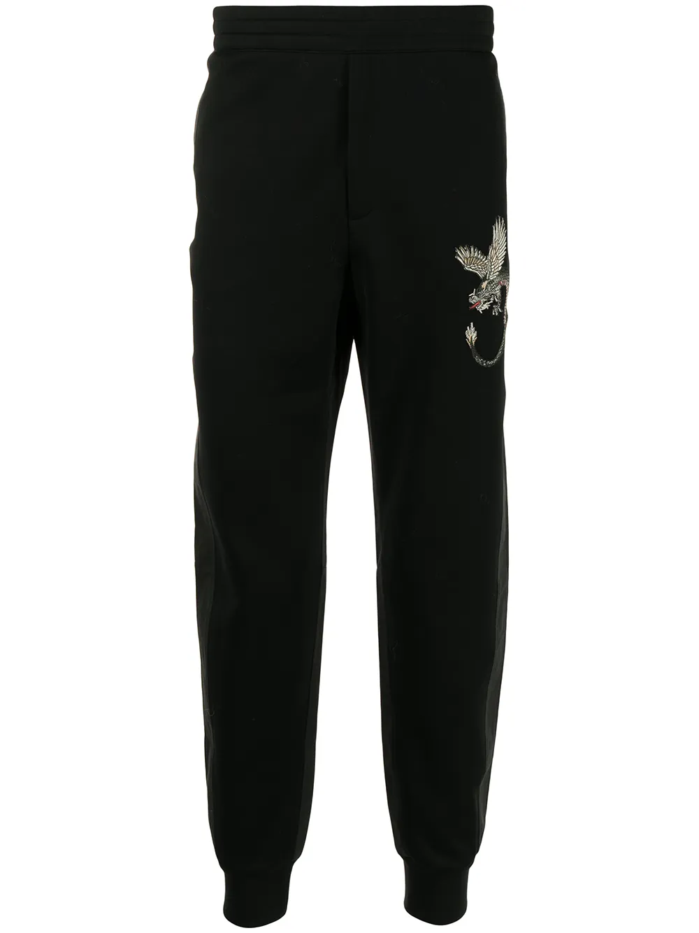 Alexander McQueen спортивные брюки с аппликацией