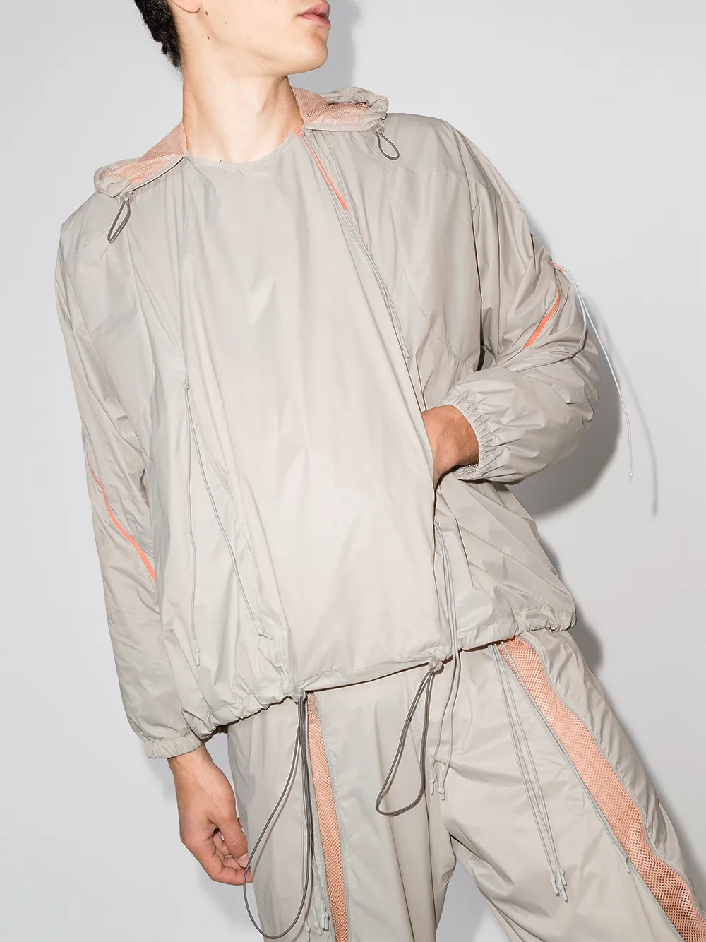 Image 2 of SAUL NASH drawstring-hood lightweight jacket