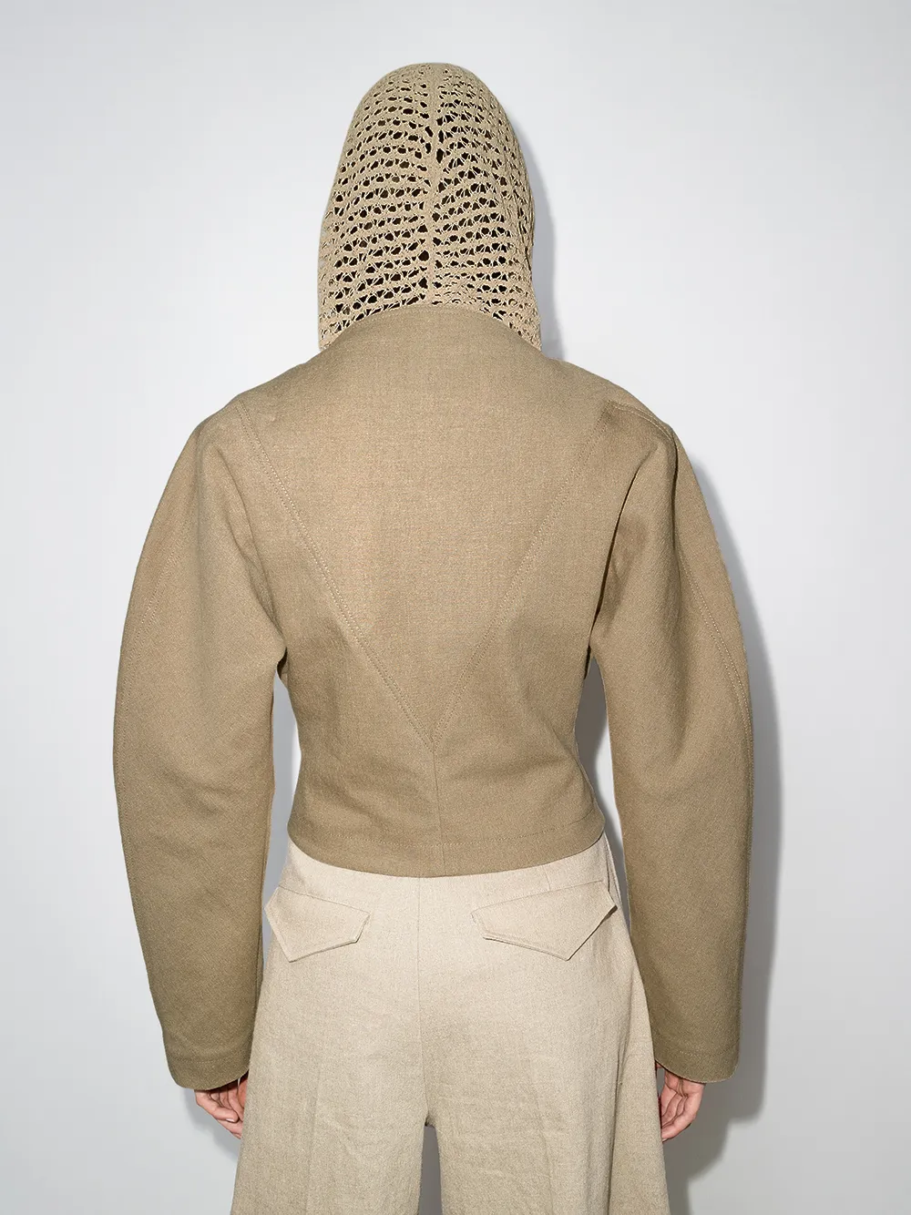 фото Bottega veneta куртка на молнии с капюшоном