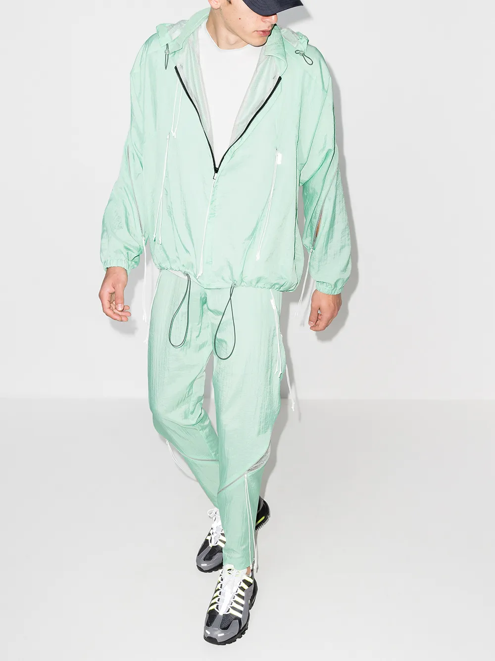 фото Saul nash спортивные брюки с сетчатыми вставками