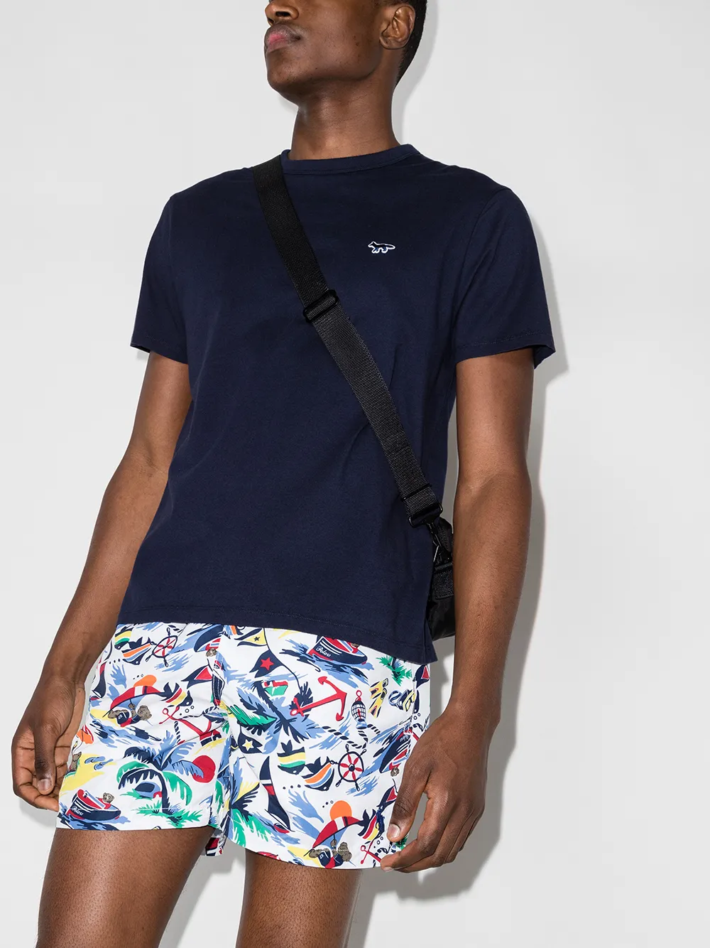 фото Polo ralph lauren плавки-шорты с принтом