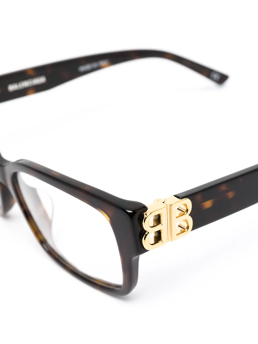 фото Balenciaga eyewear солнцезащитные очки черепаховой расцветки