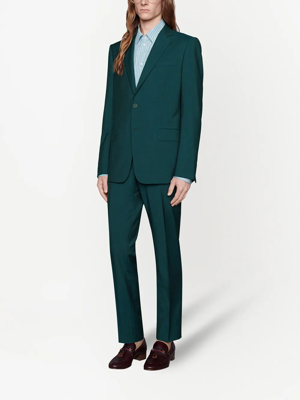 Gucci Overhemd met knopen - Blauw