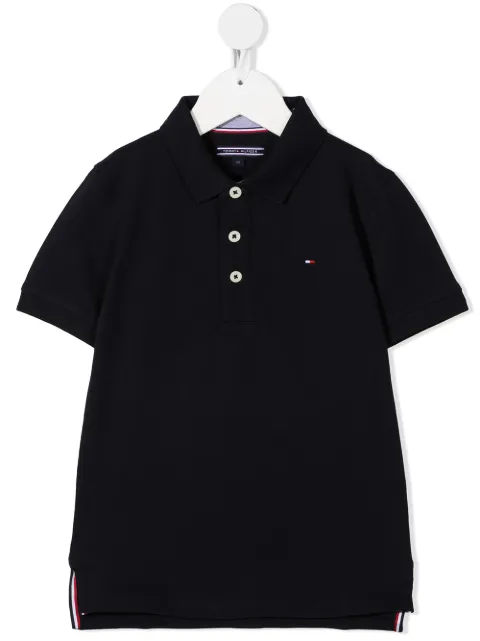 Tommy Hilfiger Junior قميص بولو بتطريز شعار الماركة
