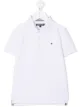 Image 1 of Tommy Hilfiger Junior embroidered logo polo shirt
