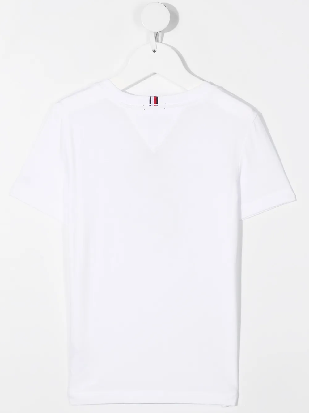 Tommy Hilfiger Junior T-shirt met logoprint - Wit