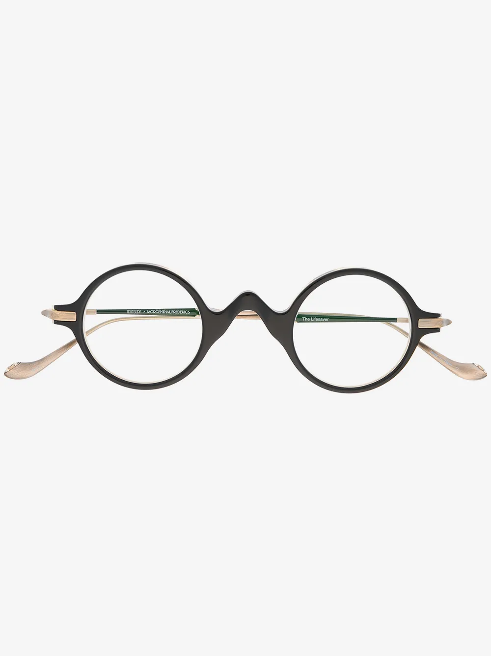 Matsuda round frame glasses | Black | Image 1