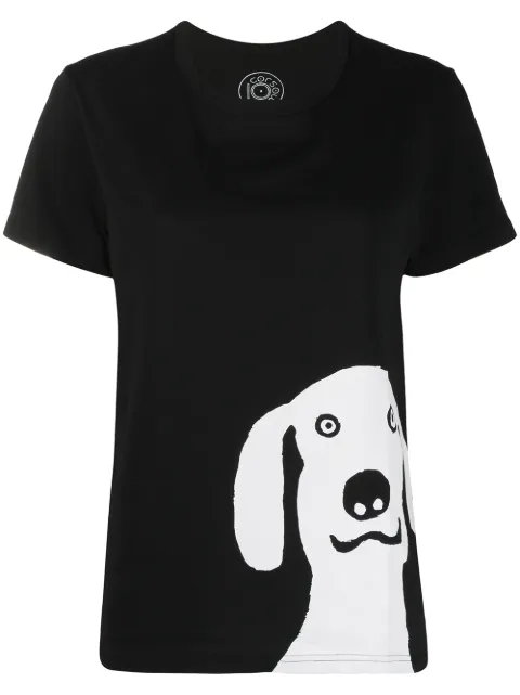 10 CORSO COMO playera con estampado gráfico