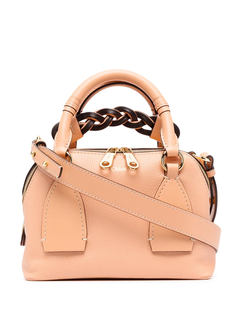 

Chloé small Daria tote bag - Orange