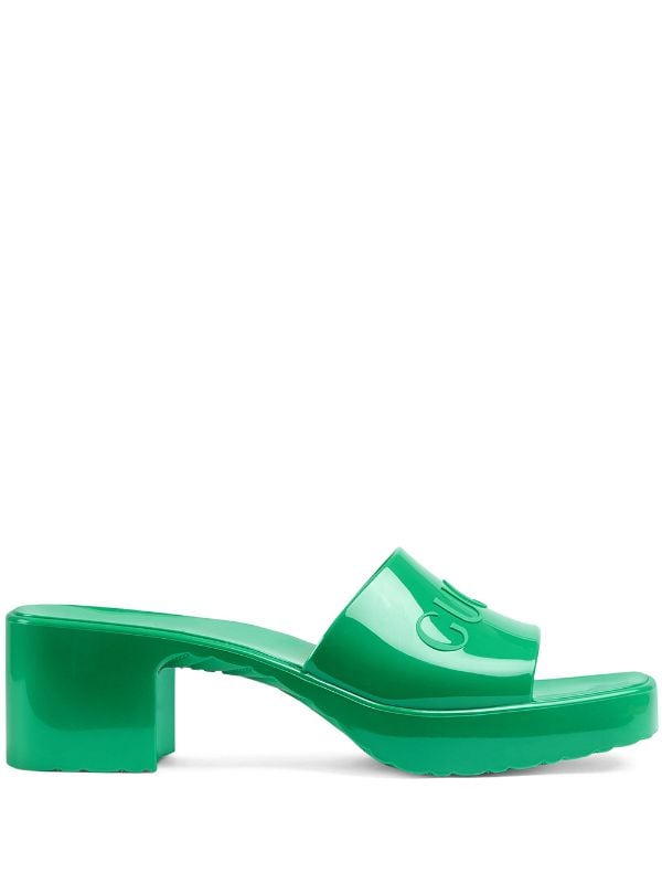 Gucci chunky-heel logo sandals 