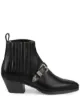 Image 1 of Gucci pull-on buckled ankle boots