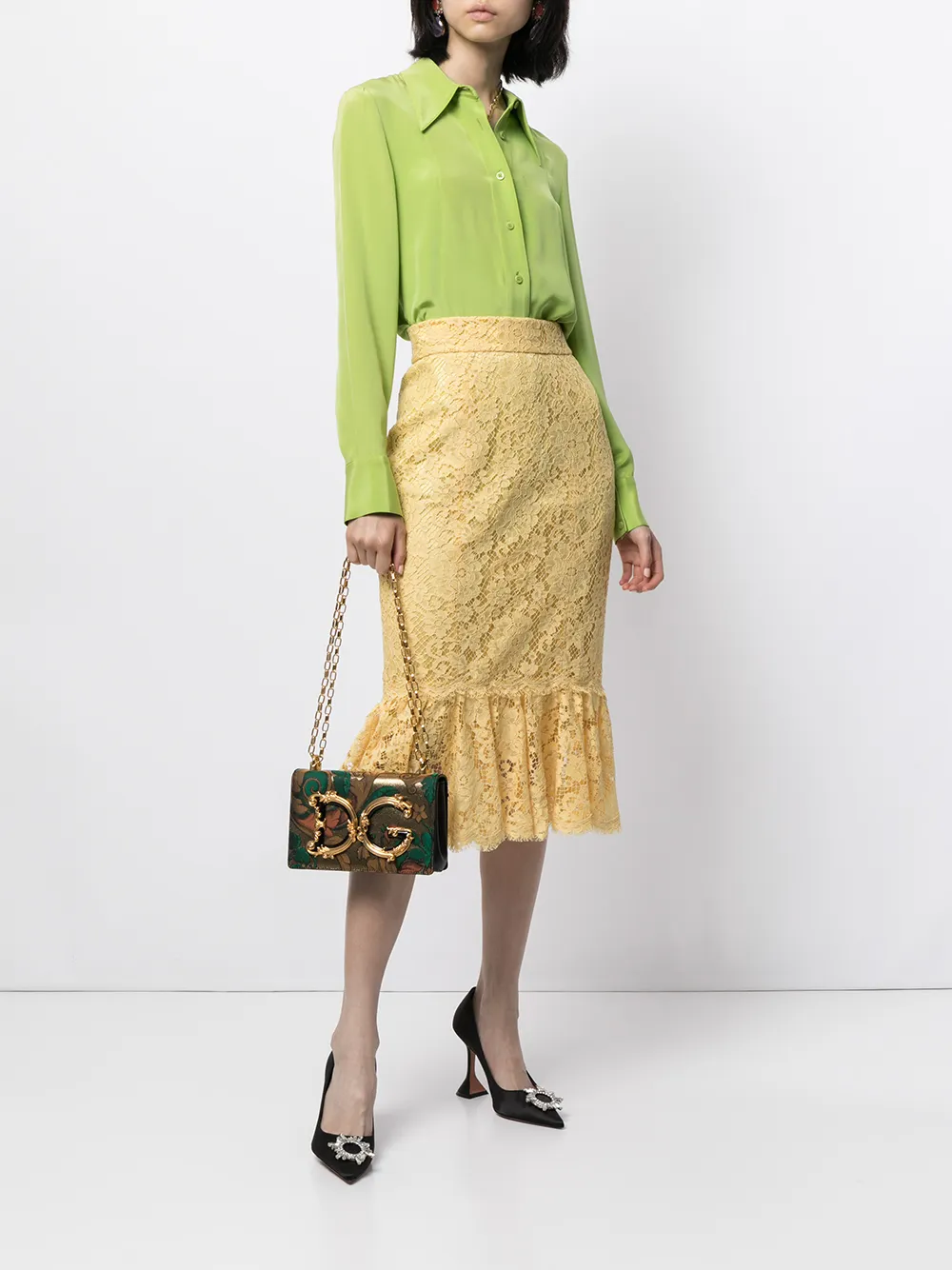 фото Dolce & gabbana сумка на плечо с логотипом