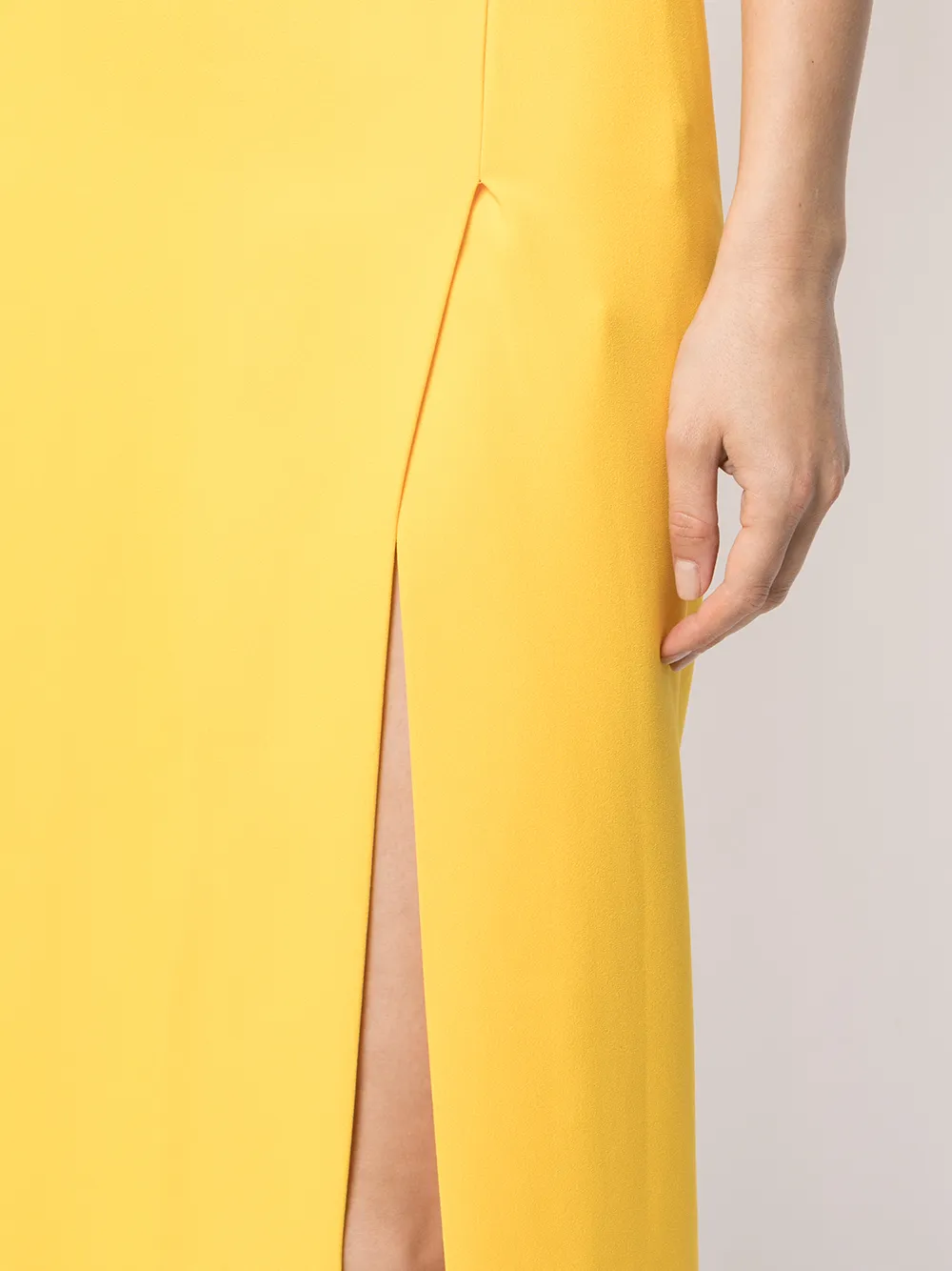 фото Dolce & gabbana юбка миди с разрезом сбоку