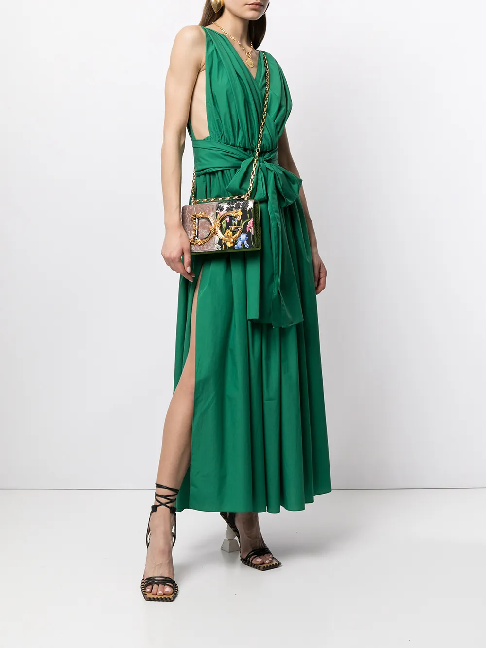 фото Dolce & gabbana сумка dg girls в технике пэчворк