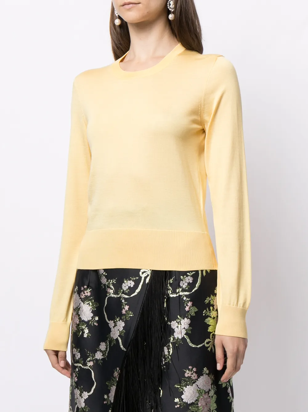 фото Dolce & gabbana трикотажный топ узкого кроя