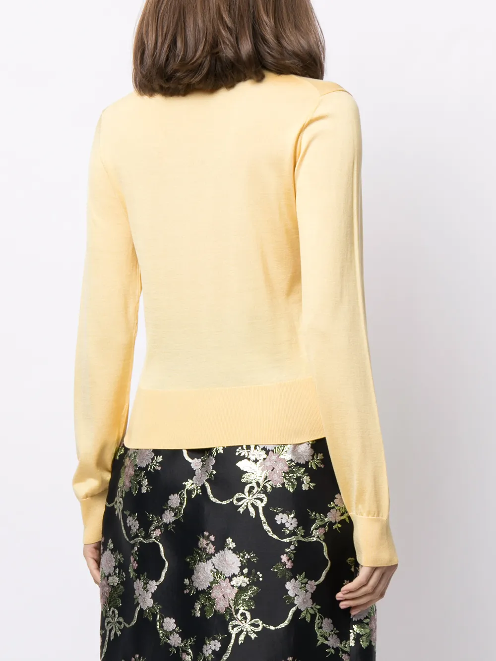 фото Dolce & gabbana трикотажный топ узкого кроя