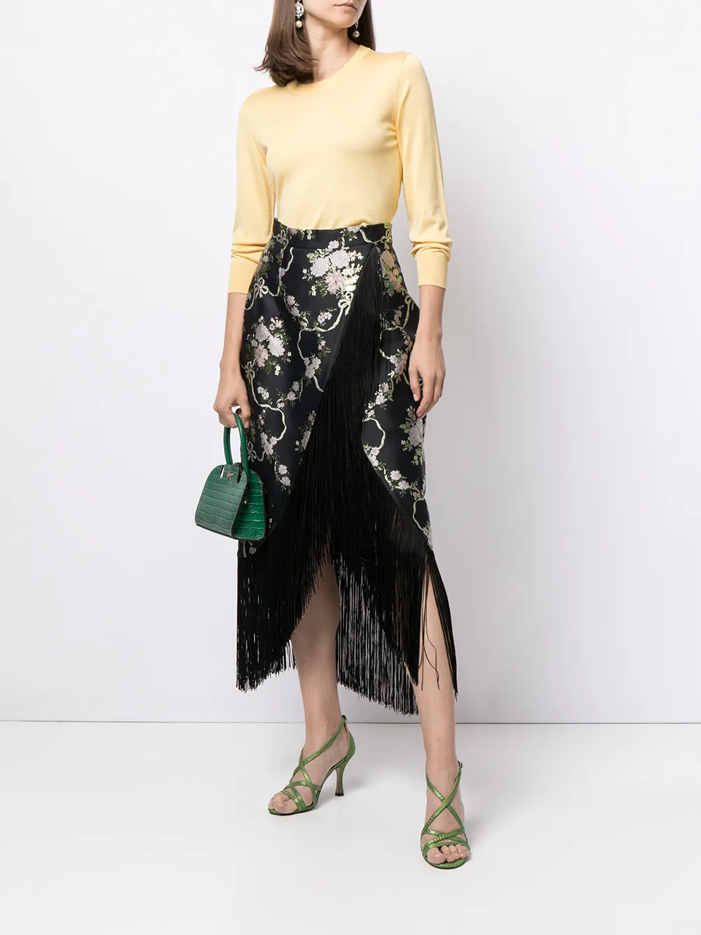 фото Dolce & gabbana трикотажный топ узкого кроя