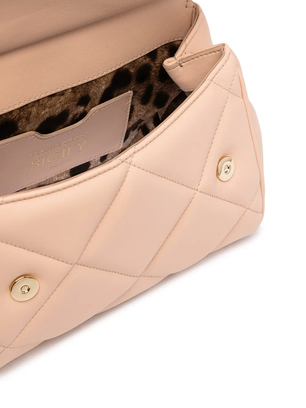 фото Dolce & gabbana маленькая стеганая сумка sicily