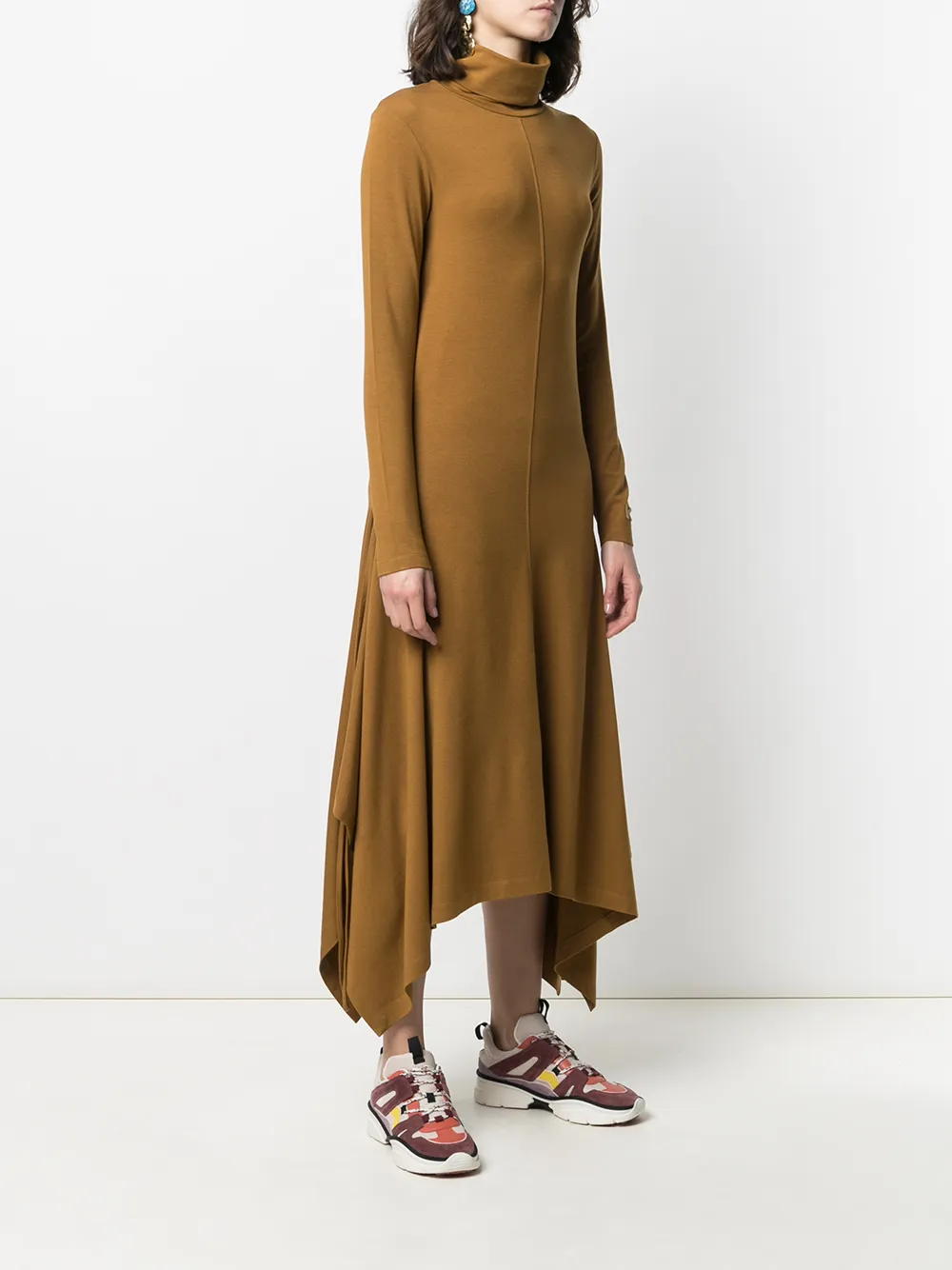 фото Kenzo платье асимметричного кроя
