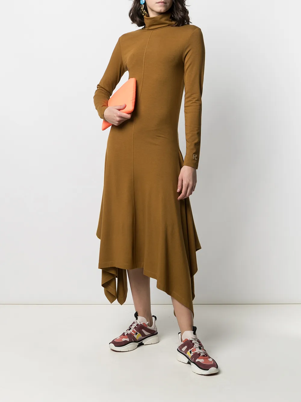 фото Kenzo платье асимметричного кроя