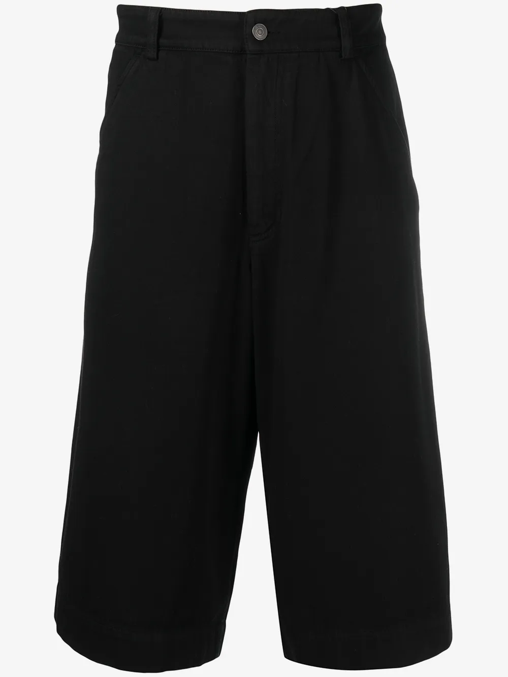 Kenzo relaxed fit cotton deck shorts | Black | Image 1