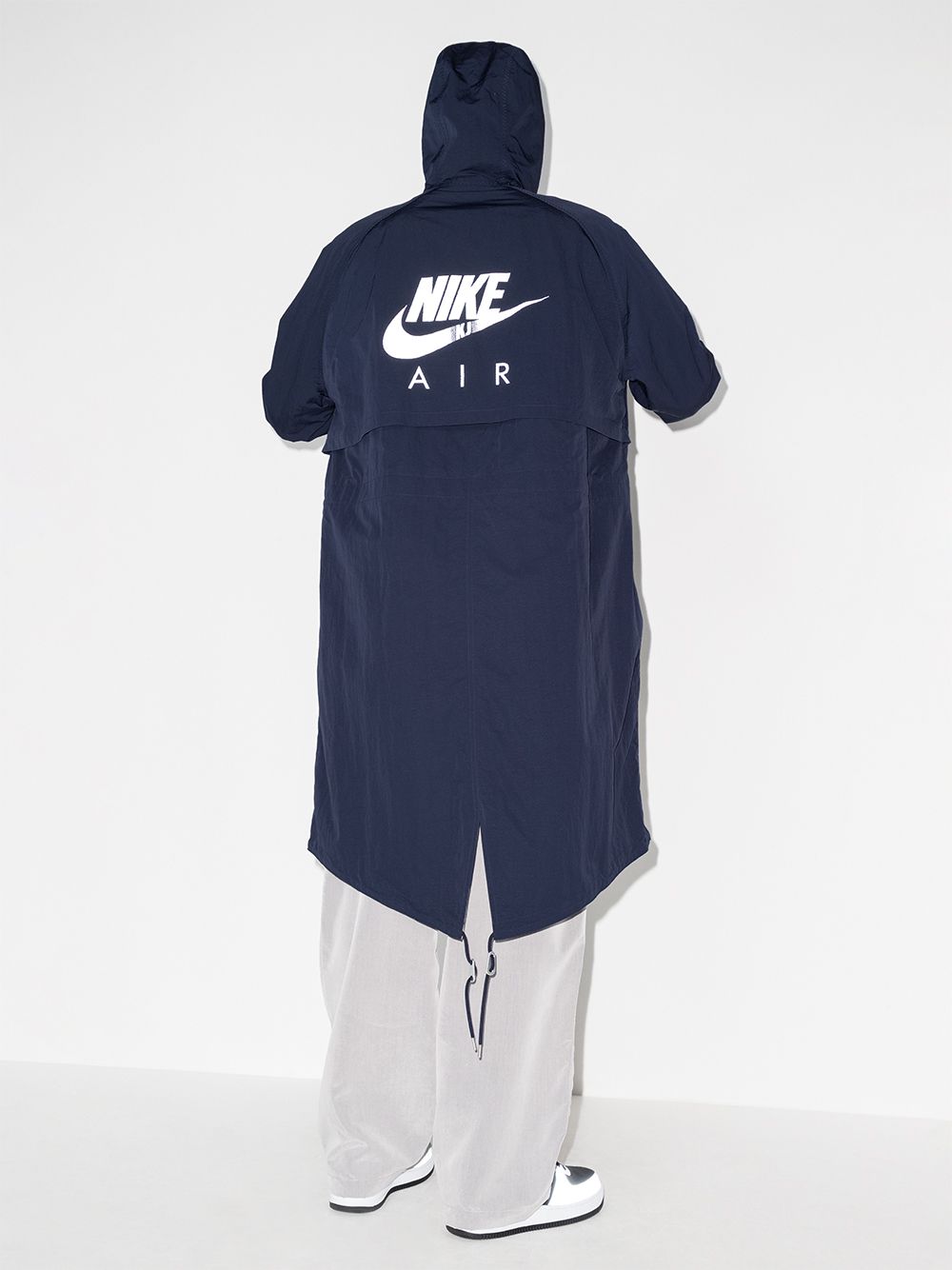фото Nike спортивная куртка с капюшоном из коллаборации с kim jones