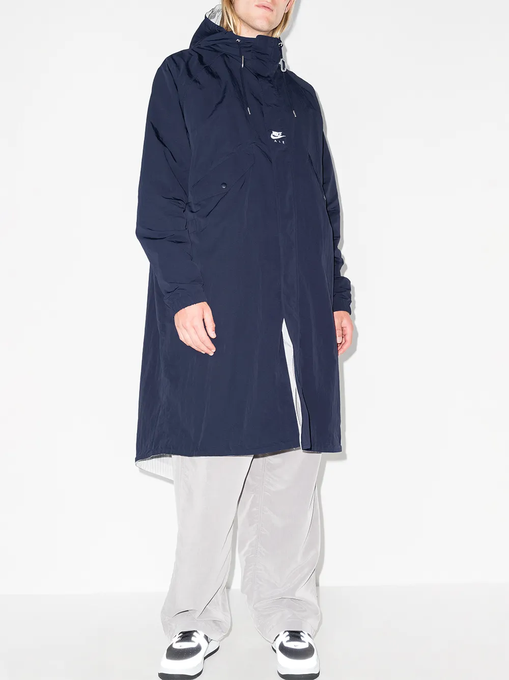 фото Nike спортивная куртка с капюшоном из коллаборации с kim jones