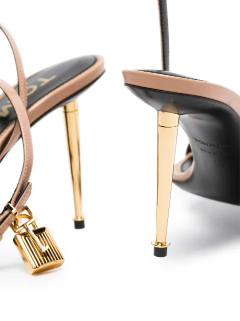Download TOM FORD Padlock 85mm Sandals - Farfetch