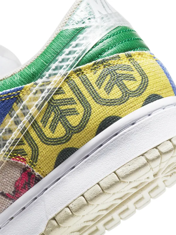 Nike City Market Dunk Low Sneakers | White | FARFETCH