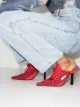 Ancuta Sarca Upcycled sneaker knitted pumps