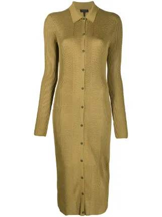 fitted chevron knit dress for women 
