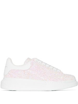 alexander mcqueen sparkly trainers