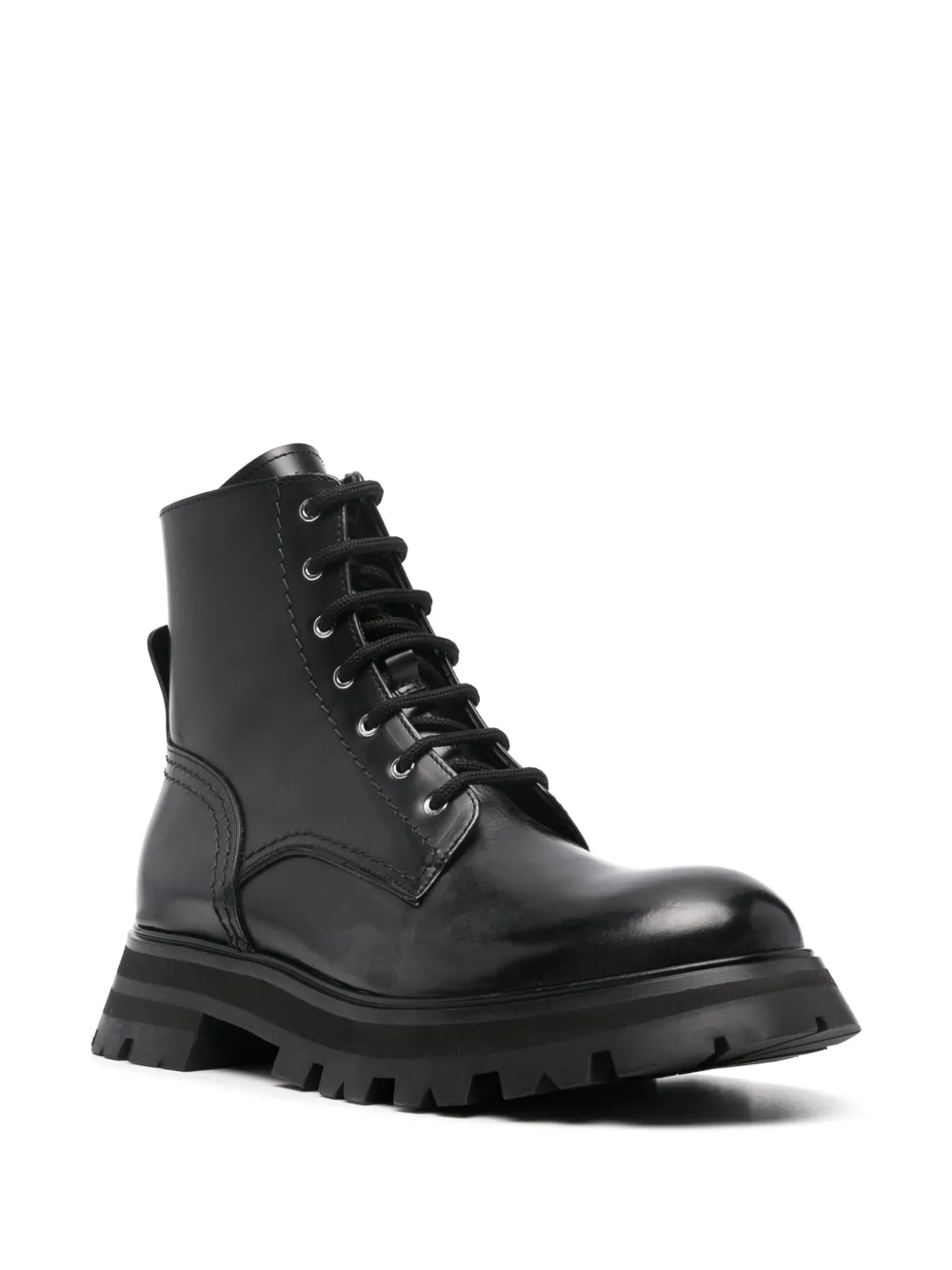 Alexander McQueen botas militares con agujetas | Botas militares | Image 2
