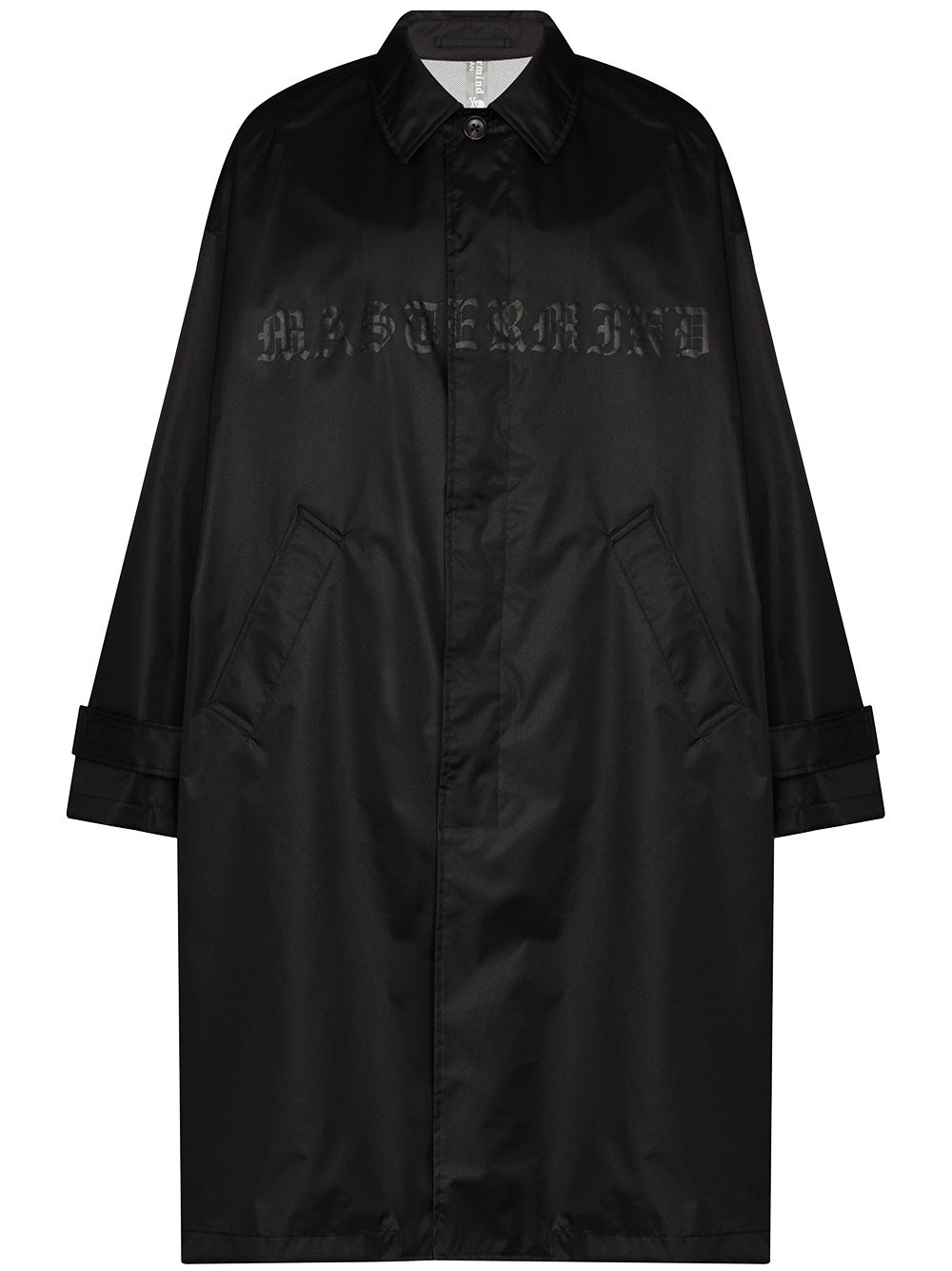 фото Mastermind japan пальто с кулиской и логотипом