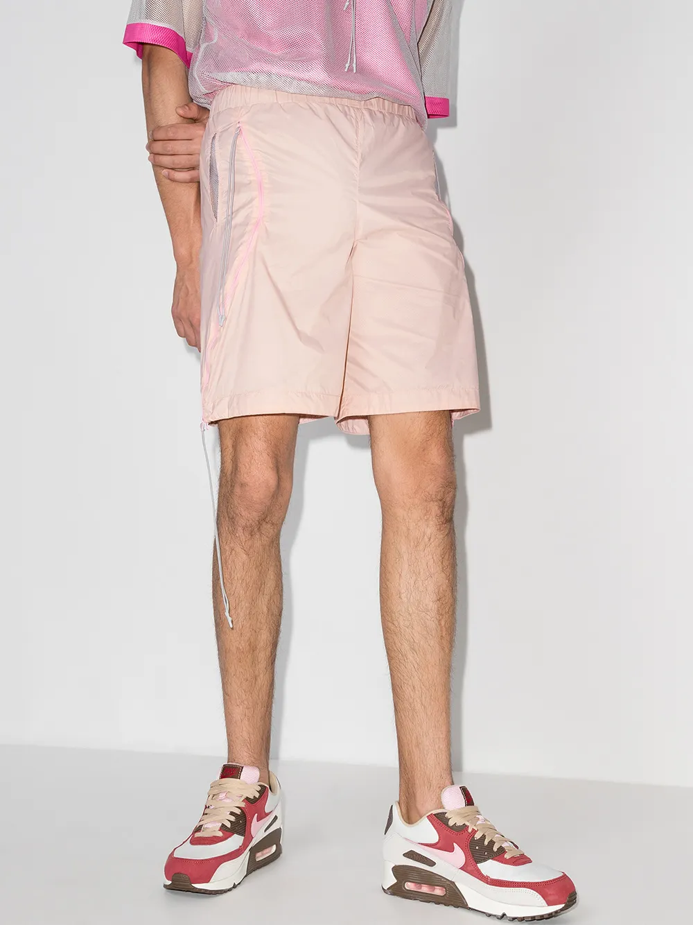Saul Nash x Future Icons shorts - Roze