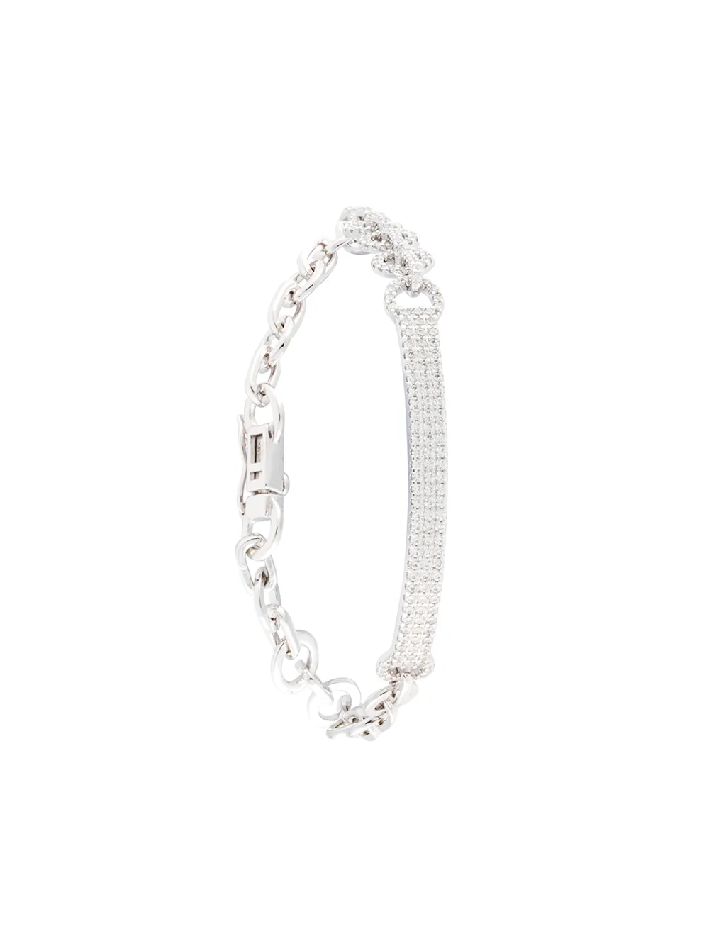 

APM Monaco Yacht Club round chain bracelet - Silver