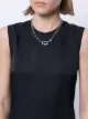 Image 2 of APM Monaco Yacht Club sliding ring detail necklace
