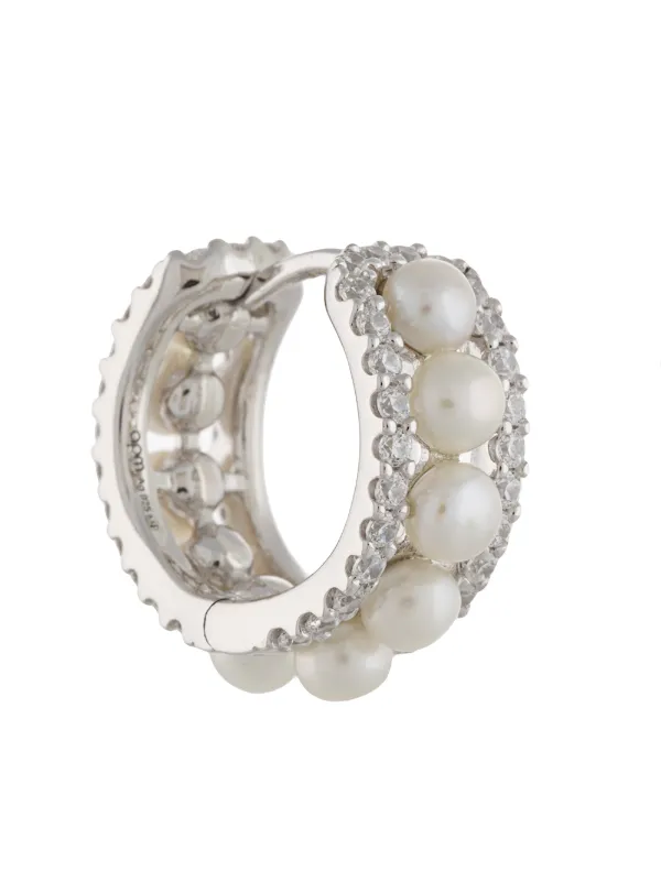 Apm pearl sale earring