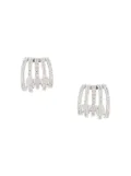 APM Monaco Croisette five-hoop earrings - Silver