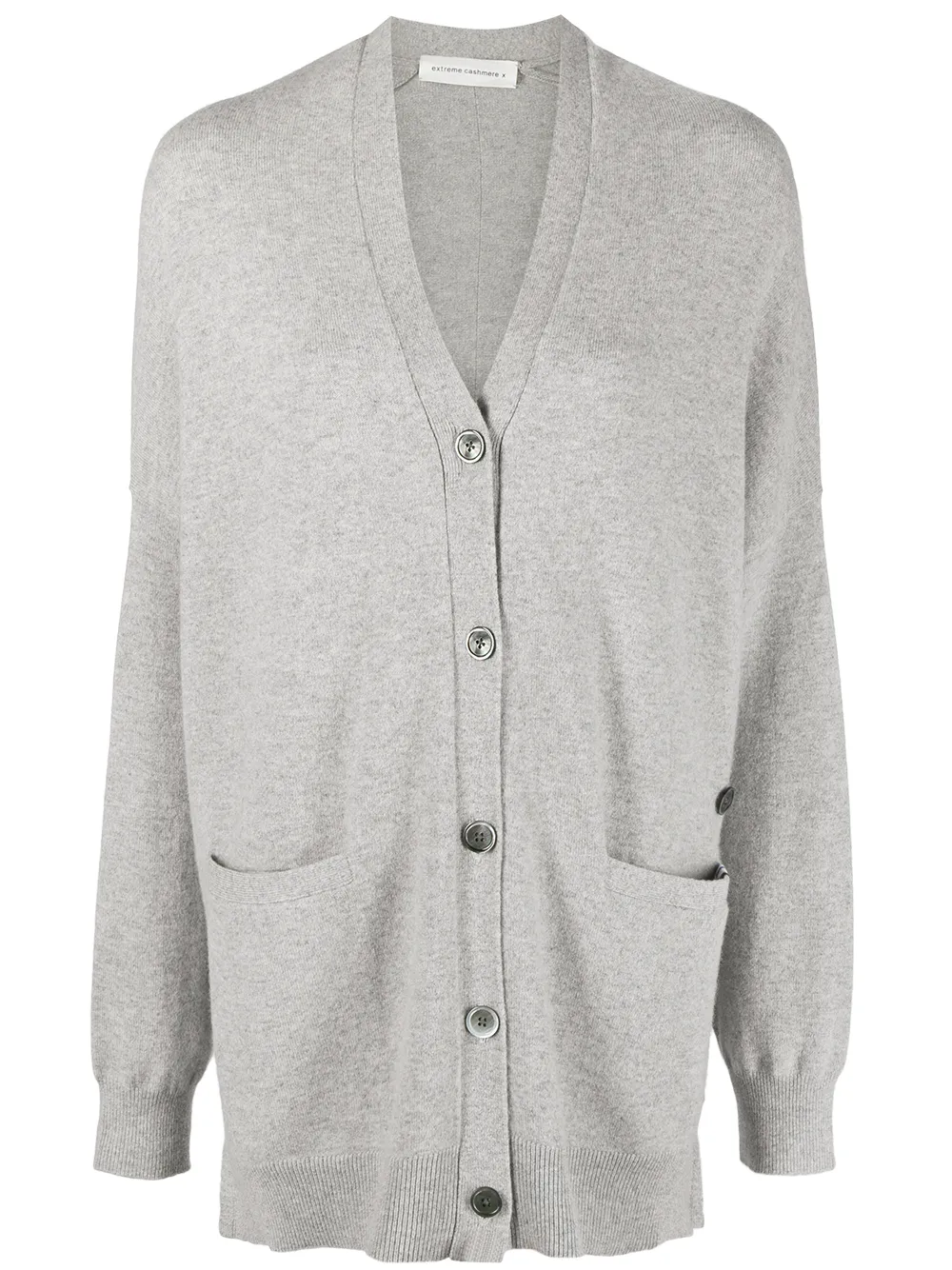 extreme cashmere Klassischer Cardigan - Grau