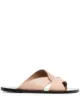 Image 1 of ATP Atelier twist-detail sandals