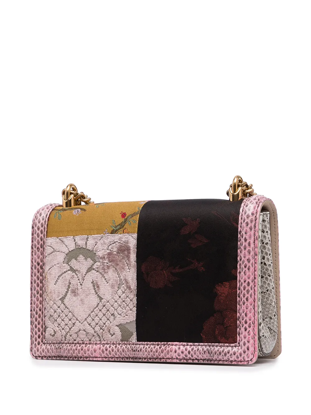 фото Dolce & gabbana сумка на плечо devotion в технике пэчворк