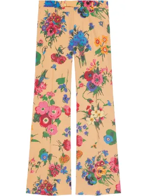 gucci floral jeans mens